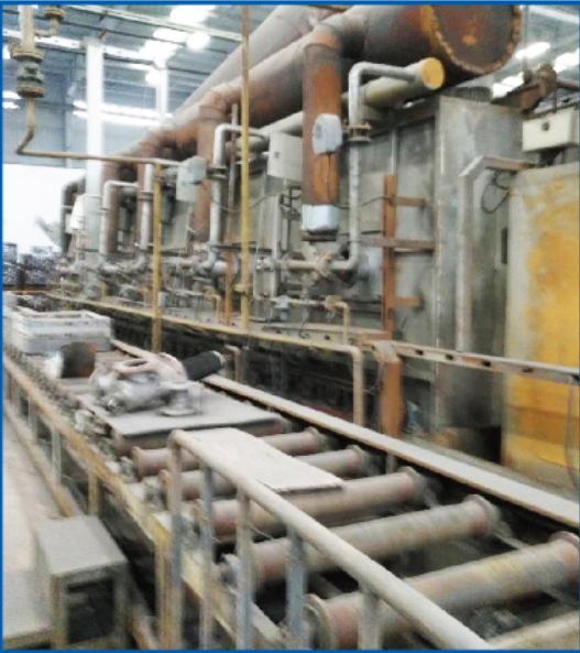 辊棒式铝合金热处理生产线